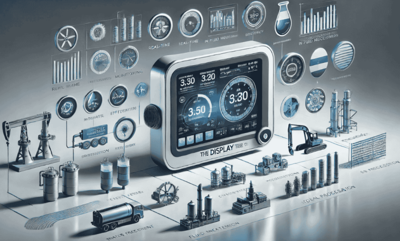 miratic flow meter the display device